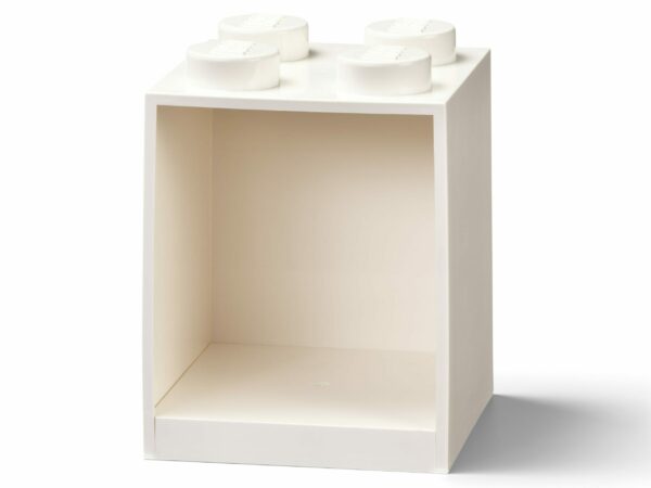 Lego | 4-Stud Brick Shelf - White