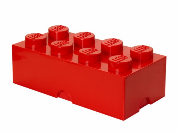 Lego | 8-Stud Storage Brick - Red