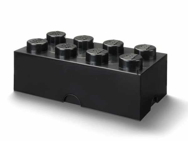 Lego | 8-Stud Storage Brick - Black