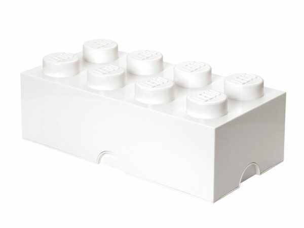 Lego | 8-Stud Storage Brick - White