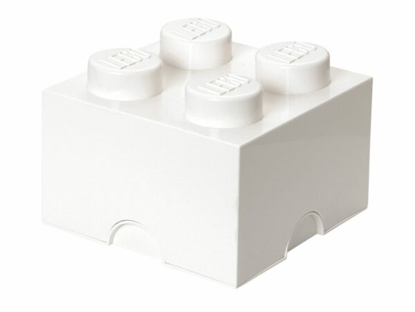 Lego | 4-Stud Storage Brick - White