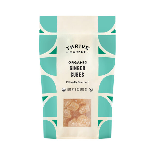 Thrive Market Organic Ginger Cubes 8 oz pouch