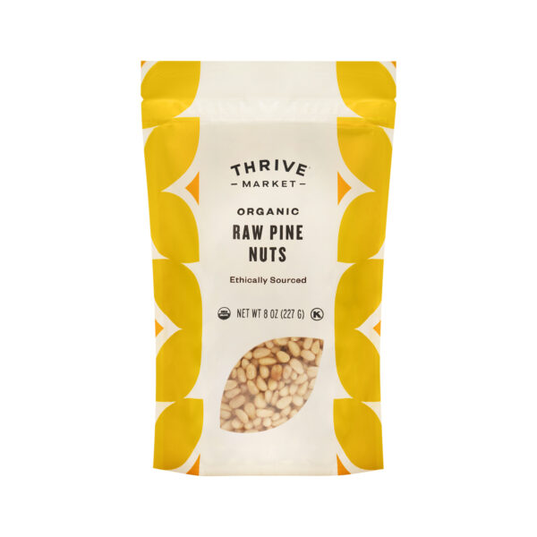 Thrive Market Organic Raw Pine Nuts 8 oz pouch