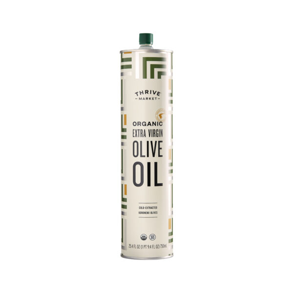 Thrive Market Organic Extra Virgin Olive Oil 25.4 fl oz bottle