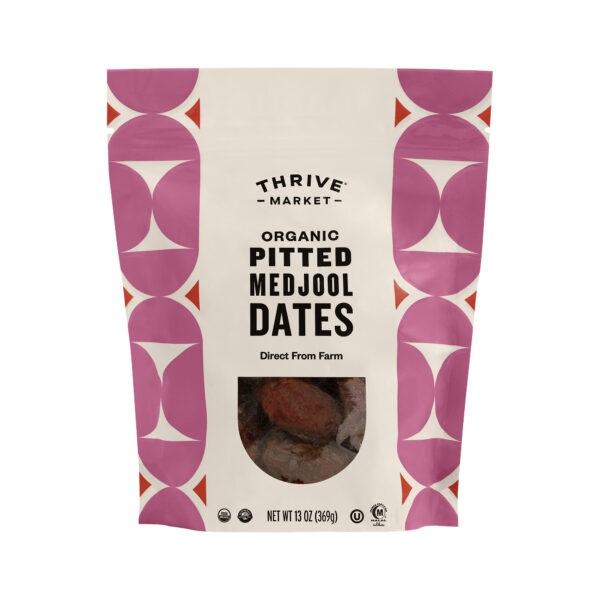 Thrive Market Organic Pitted Medjool Dates 13 oz pouch