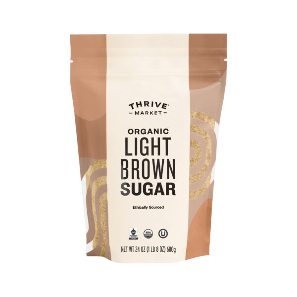 Thrive Market Organic Light Brown Sugar 24 oz pouch