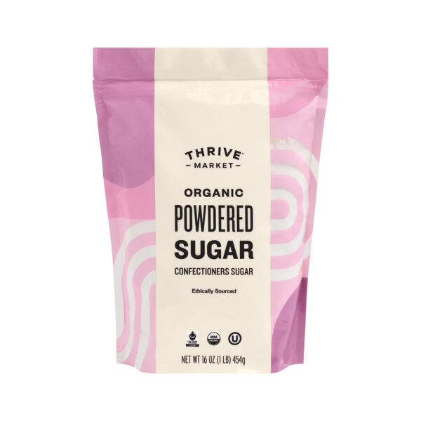 Thrive Market Organic Powdered Sugar 16 oz pouch