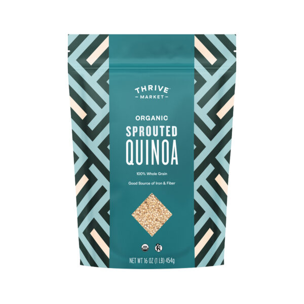 Thrive Market Organic Sprouted Quinoa 16 oz pouch