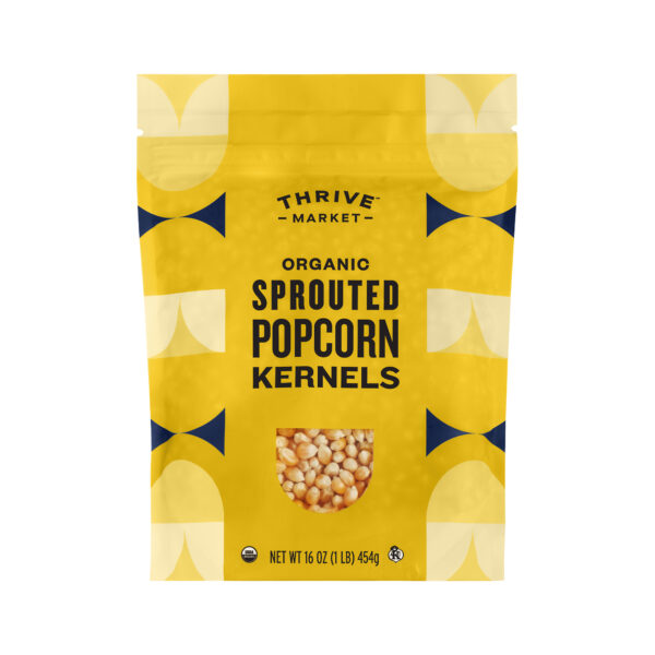 Thrive Market Organic Sprouted Popcorn 16 oz bag