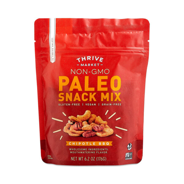 Thrive Market Paleo Snack Mix, Chipotle BBQ 6.2 oz bag