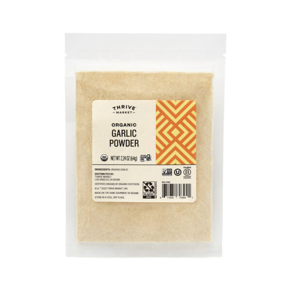 Thrive Market Organic Garlic Powder 2.24 oz pouch