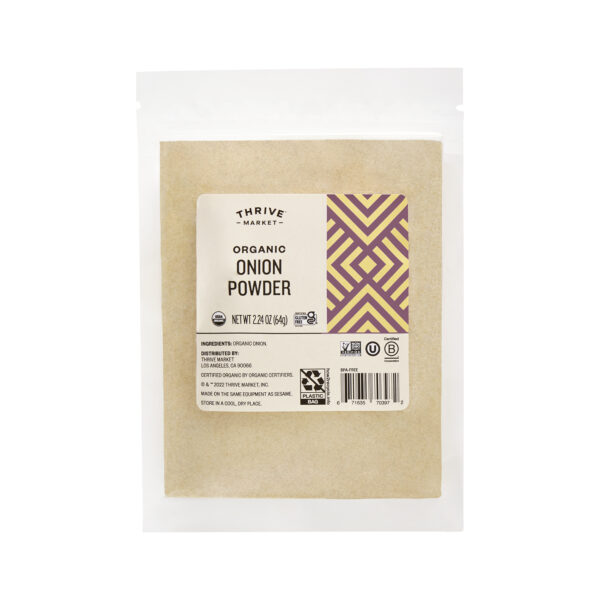 Thrive Market Organic Onion Powder 2.24 oz pouch