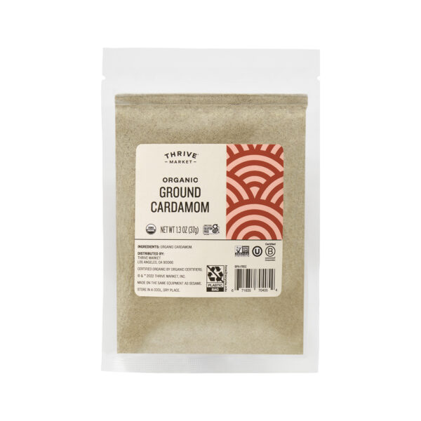 Thrive Market Organic Ground Cardamom 1.3 oz pouch