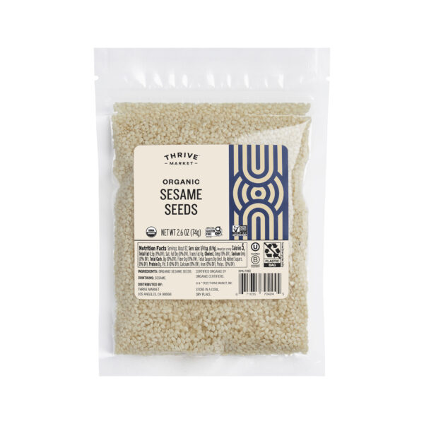 Thrive Market Organic Sesame Seeds 2.6 oz packet