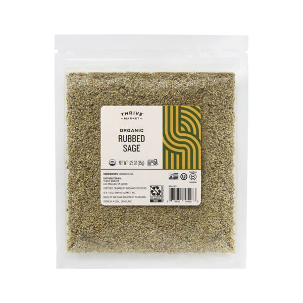 Thrive Market Organic Rubbed Sage 1.25 oz packet