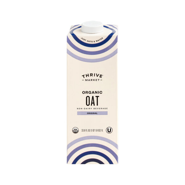 Thrive Market Organic Oat Beverage 33.8 fl oz carton