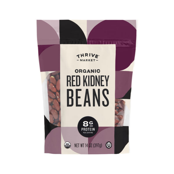 Thrive Market Organic Dry Red Kidney Beans 14 oz pouch