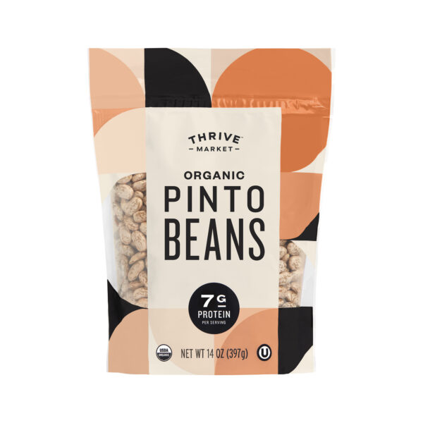 Thrive Market Organic Dry Pinto Beans 14 oz pouch