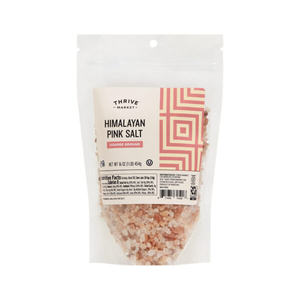 Thrive Market Pink Himalayan Salt, Coarse 16 oz pouch