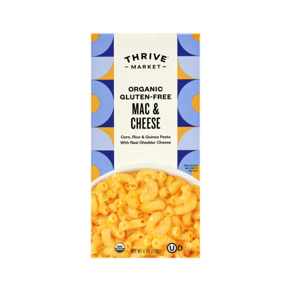 2-Pack Thrive Market Organic Gluten-Free Mac & Cheese 6 oz box