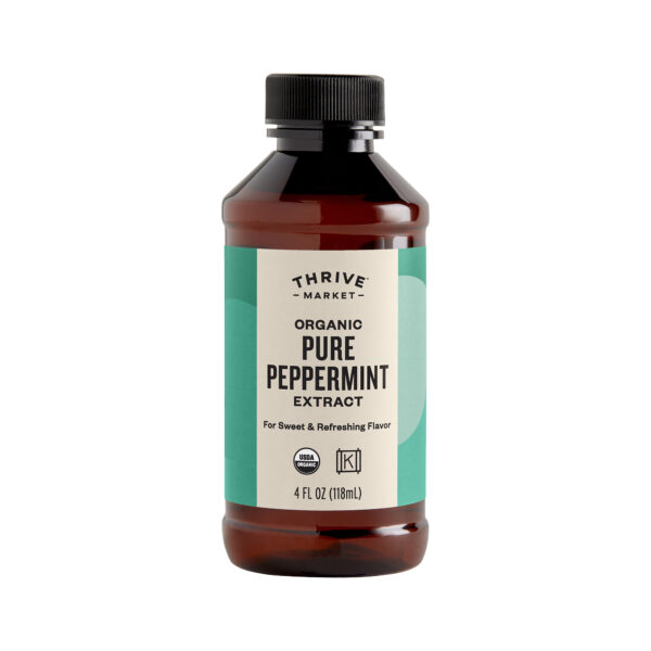 Thrive Market Organic Pure Peppermint Extract 4 fl oz bottle