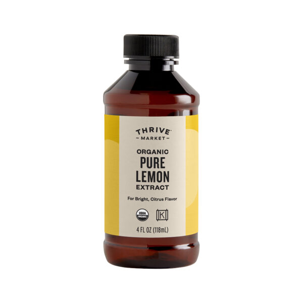 Thrive Market Organic Pure Lemon Extract 4 fl oz bottle