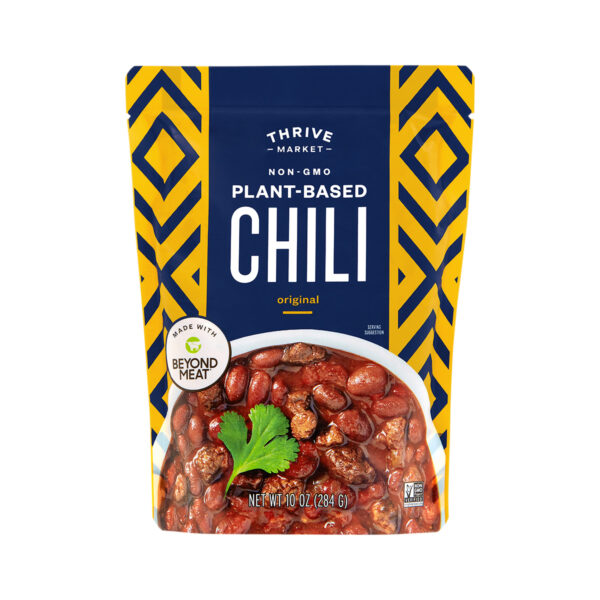 2-Pack Thrive Market Plant-Based Chili with Beyond Meat®, Original 10 oz pouch