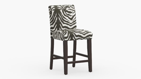 The Inside | Classic Dining Counter Stool | Zebra | Espresso