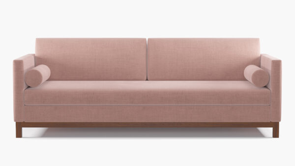 The Inside | Tailored Tuxedo Sofa | Blush Everyday Linen