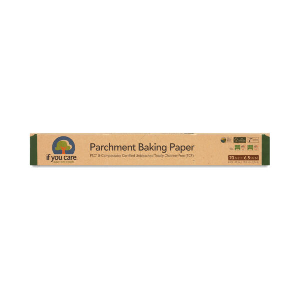 If You Care Unbleached Compostable Parchment Baking Paper 70 sq ft roll