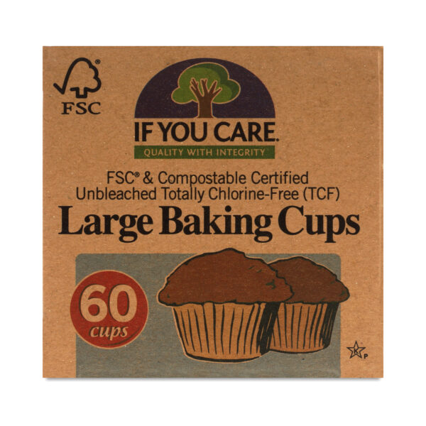 If You Care Unbleached Large Baking Cups 60 count