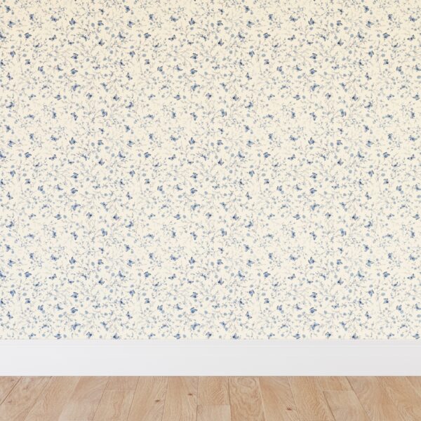 The Inside | Peel + Stick Wallpaper Roll | Delft Mariposa