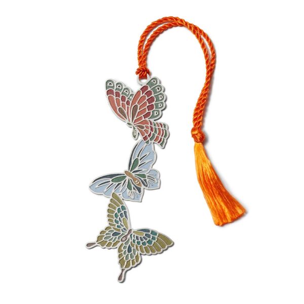 The MET | Japanese Obi Butterflies Bookmark