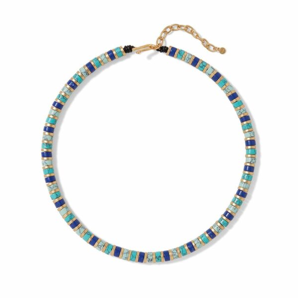 The MET | Middle Kingdom Cylindrical Bead Necklace - White - Small