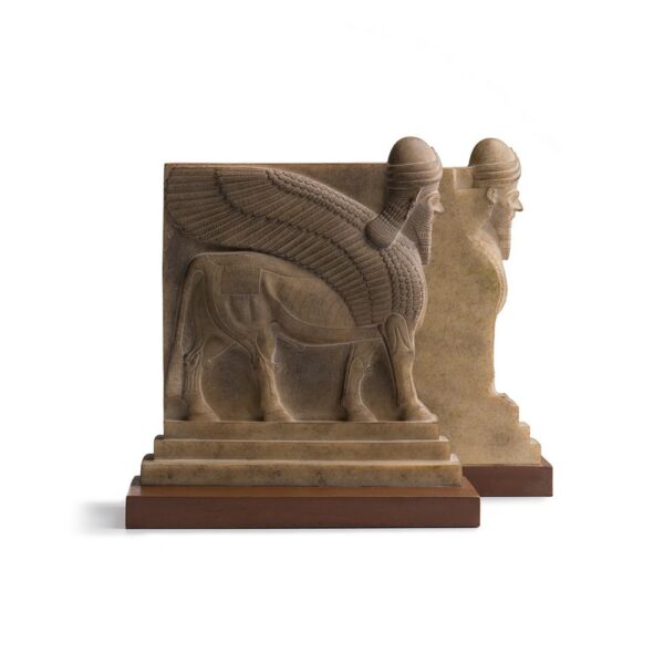 The MET | Assyrian Palace Guard Bookends