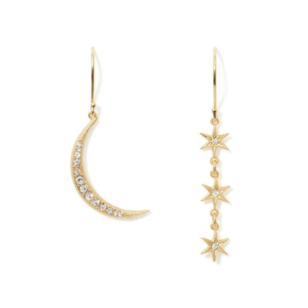 The MET | Moon and Stars Drop Earrings