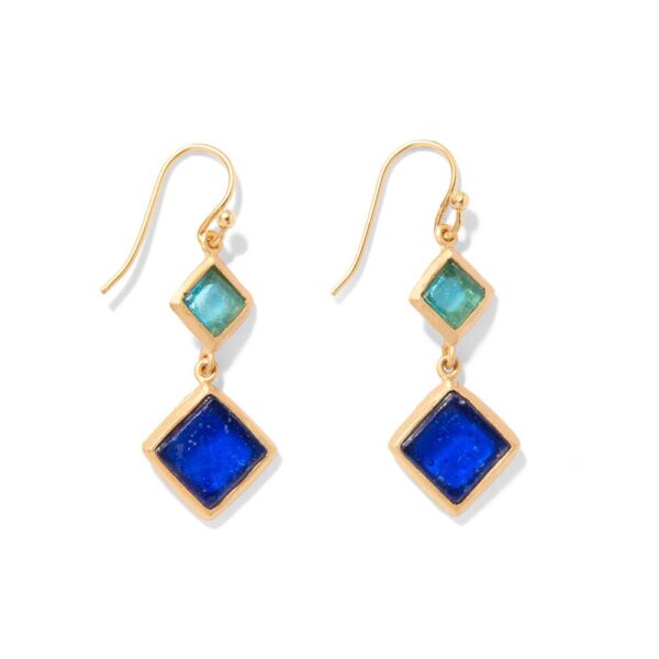 The MET | Mosaic Column Drop Earrings