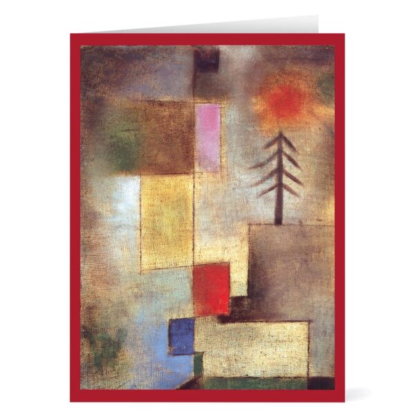 The MET | Klee: Little Painting with Pine Tree Holiday Cards