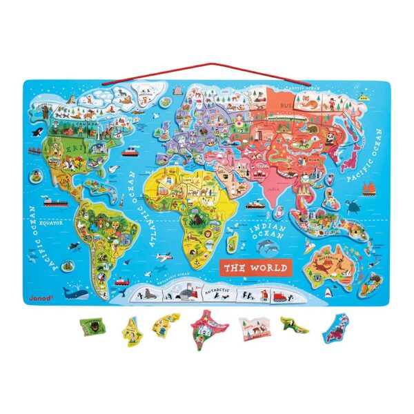 The MET | Magnetic World Map Puzzle