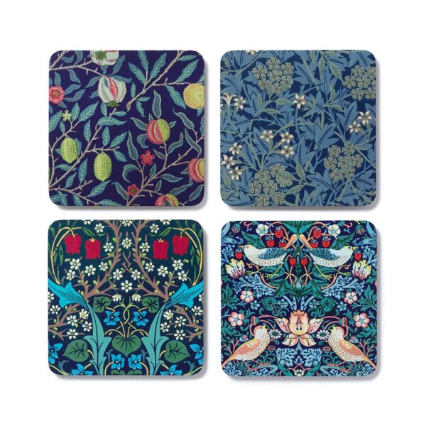 The MET | William Morris Patterns Coasters