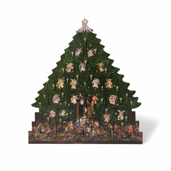 The MET | Angel Tree Wooden Advent Calendar