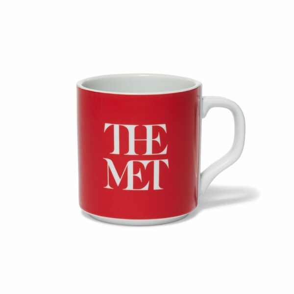 The MET | Met Logo Mug - Red/White