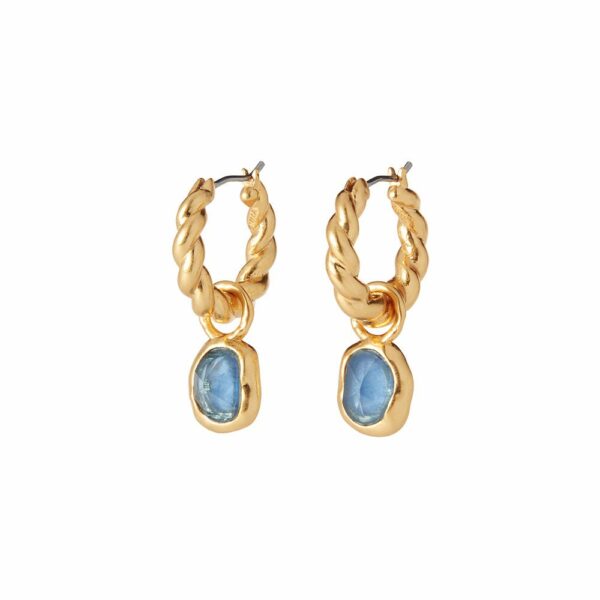 The MET | Cypriot Twist Hoop Earrings with Removable Charms