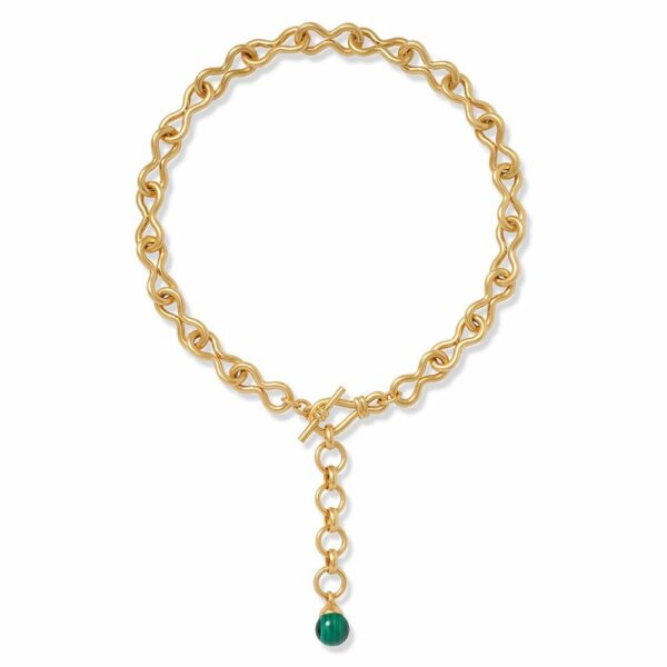 The MET | Roman Malachite Statement Necklace