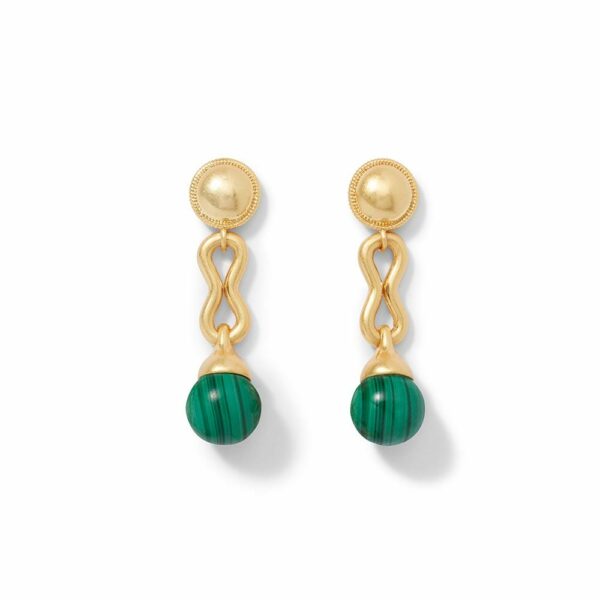 The MET | Roman Malachite Drop Earrings