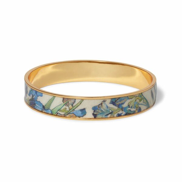 The MET | Van Gogh Irises Enamel Bangle