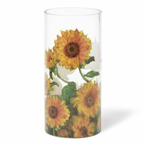 The MET | Monet Sunflowers Glass Vase