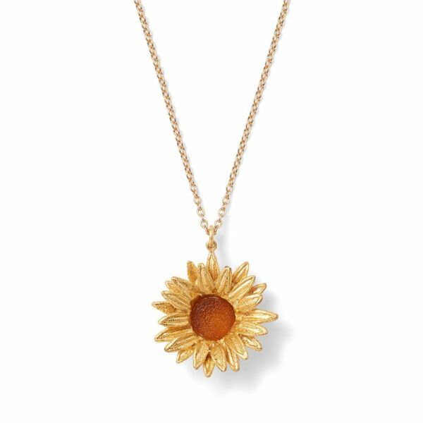 The MET | Van Gogh Sunflower Pendant Necklace