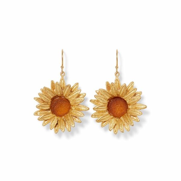 The MET | Van Gogh Sunflower Drop Earrings