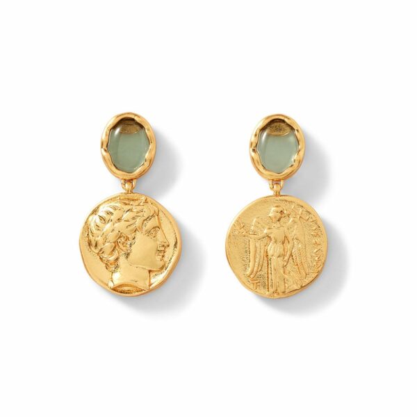 The MET | Mediterranean Coin Drop Earrings